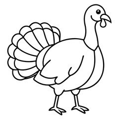Minimalist Turkey Sketch