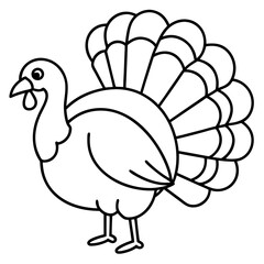 Minimalist Turkey Sketch