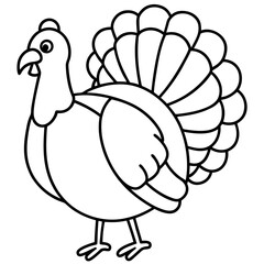 Minimalist Turkey Sketch