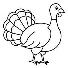 Minimalist Turkey Sketch
