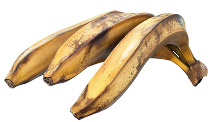 Fresh, ripe bananas ready for use in smoothies and desserts at a local market in the afternoon sunlight