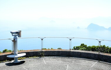 大分県佐伯市　鶴御崎自然公園　展望ブリッジ	