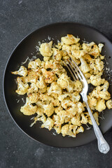Balsamic & Parmesan Roasted Cauliflower 