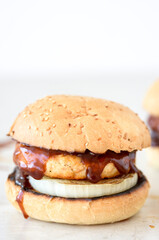 BBQ Turkey Burgers 