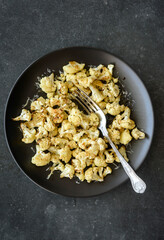 Balsamic & Parmesan Roasted Cauliflower 
