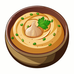 roasted garlic hummus