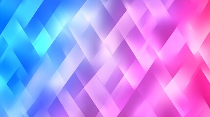 Colorful Abstract Background with Soft Gradient and Geometric Shapes in Blue and Pink Hues