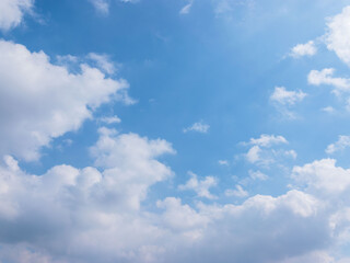 Obraz premium 冬の青空と雲143