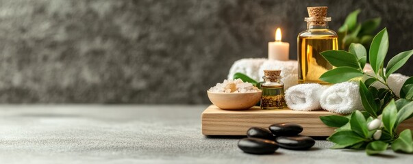 Beautiful Spa Scene with relaxation for wellness practices