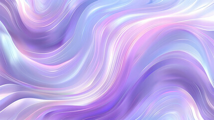 Abstract Background Illustration - Pastel Purple and Blue Swirls