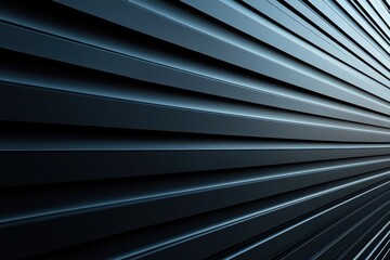 Obraz premium Modern Abstract Background of Dark Metal Lines Creating a Eye-Catching Pattern and Texture