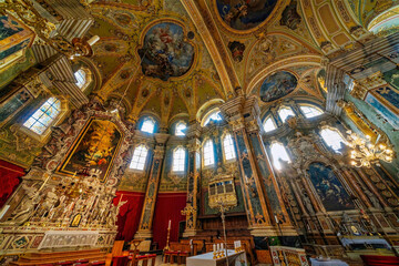 Fototapeta premium cathedral, Bressanone/Brixen, South Tyrol, Italy, Europe, December 2024