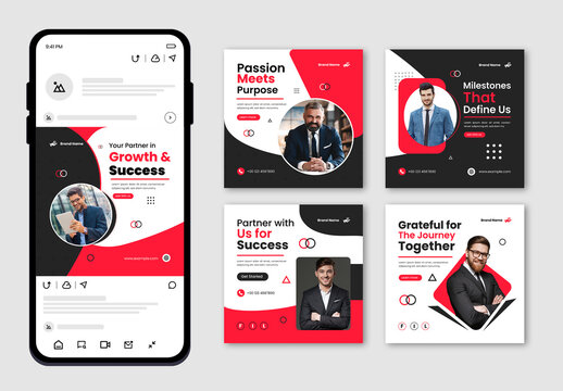 Corporate Social Media Post