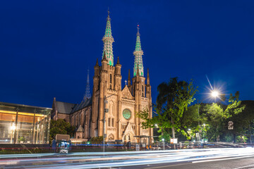 Fototapeta premium Jakarta Cathedral, a Roman Catholic cathedral located in Jakarta, Indonesia