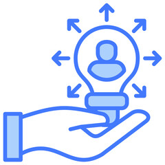 Opportunity Blue Icon