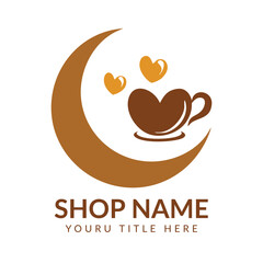 Coffee Cup Logo Template