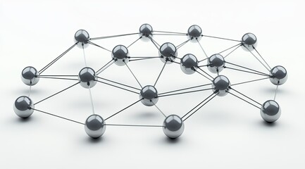 Abstract Network Visualization: Complex Connections and Data Points