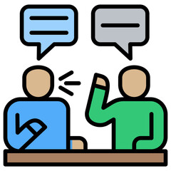 Mentor Lineal Color Icon