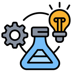 Science Lineal Color Icon