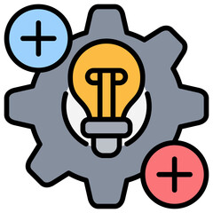 Method Lineal Color Icon