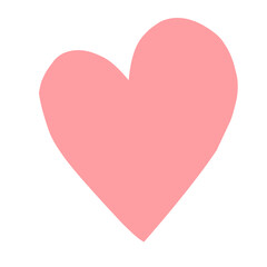 drawn love heart collection