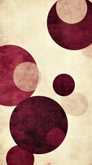 Background with circles in different colours