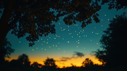 A majestic tree adorned with a multitude of sparkling lights for decoration