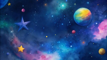 Fototapeta premium planet in space
