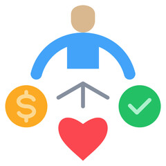 Resourceful Flat Icon