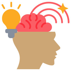 Creativity Flat Icon
