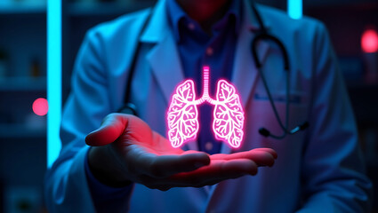 Healthcare and Medical Care Technology Futuristic Medicine Doctor Nurse Patient Digital Health AI Electronic Medical Record DNA Innovation Science Hospital Research
