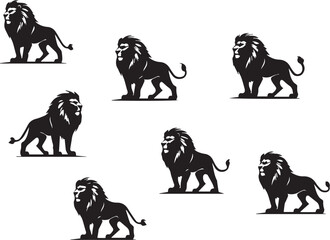  lion shilouette