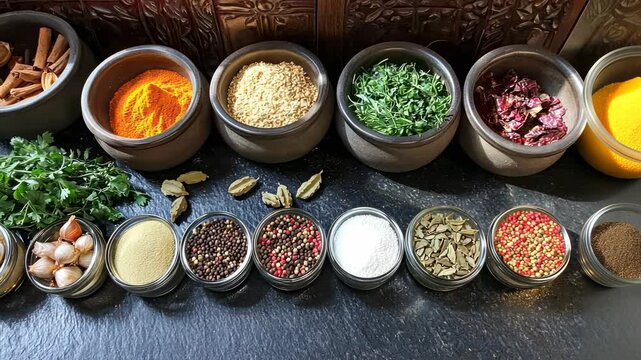 Aromatic Spice Collection: Culinary Delights
