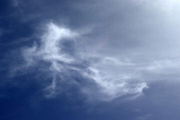 Fototapeta premium Background of beautiful clouds on sky