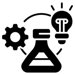 Science Glyph Icon