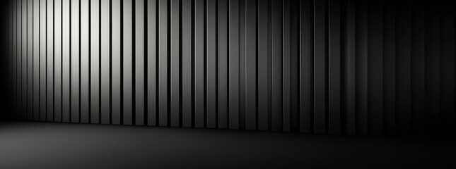 Obraz premium Black luxury mate background featuring a carbon pattern. Dark elegant dynamic abstract backdrop. Trendy geometric grey gradient design. Versatile minimal 3D sale modern background. Stunning deluxe