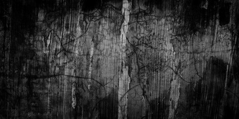 black grungy texture wall background