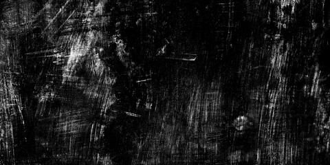 Obraz premium black grungy texture wall background