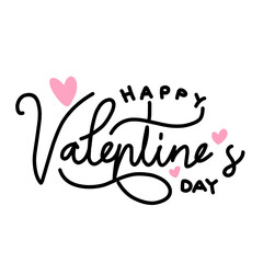Happy Valentines Day typography