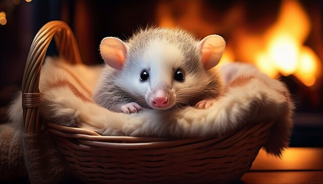 Opossum Baby
