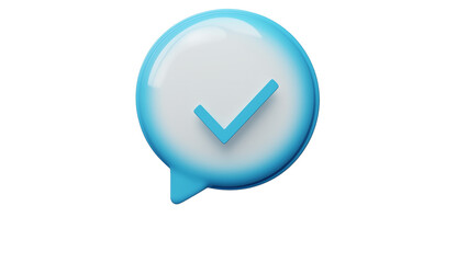 Information/Message Icon Isolated On transparent PNG.