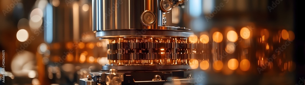 Leinwandbilder Futuristic high tech laboratory equipment and scientific machinery used for advanced research analysis and innovation in various fields of science technology and engineering