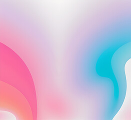  Neon gradient wave light in pink and blue tones on dark background creating futuristic and vibrant visuals for modern tech-inspired or artistic abstract.generative ai