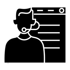 consultant vector icon