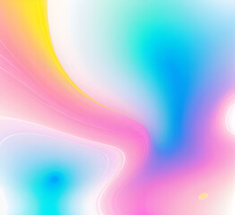 Neon gradient wave light in pink and blue tones on dark background creating futuristic and vibrant visuals for modern tech-inspired or artistic abstract.generative ai