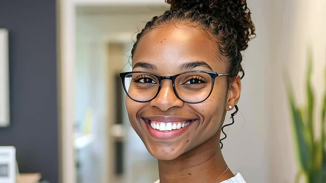 Customer Service Representative Assisting Client with a Smile