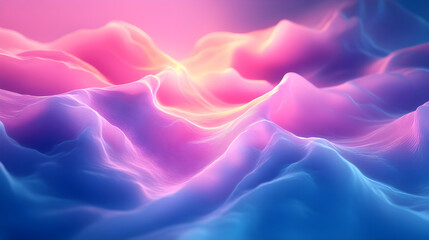 Obraz premium Pink Wave Prism Background