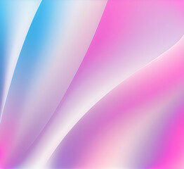 Neon gradient wave light in pink and blue tones on dark background creating futuristic and vibrant visuals for modern tech-inspired or artistic abstract.generative ai