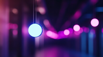 A glowing digital padlock icon shines in electric blue, set against a vibrant backdrop of interconnected data streams and motion blur in deep navy and violet