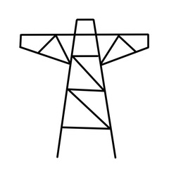 line icons of electricity